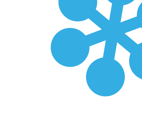 Abstract Shape of Circles connected by lines