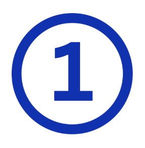 Step one icon