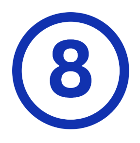 Step eight icon