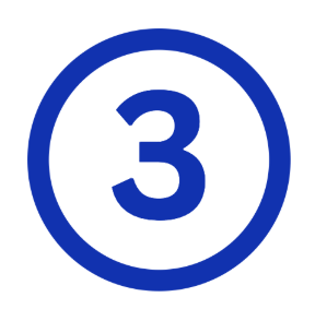 Step three icon