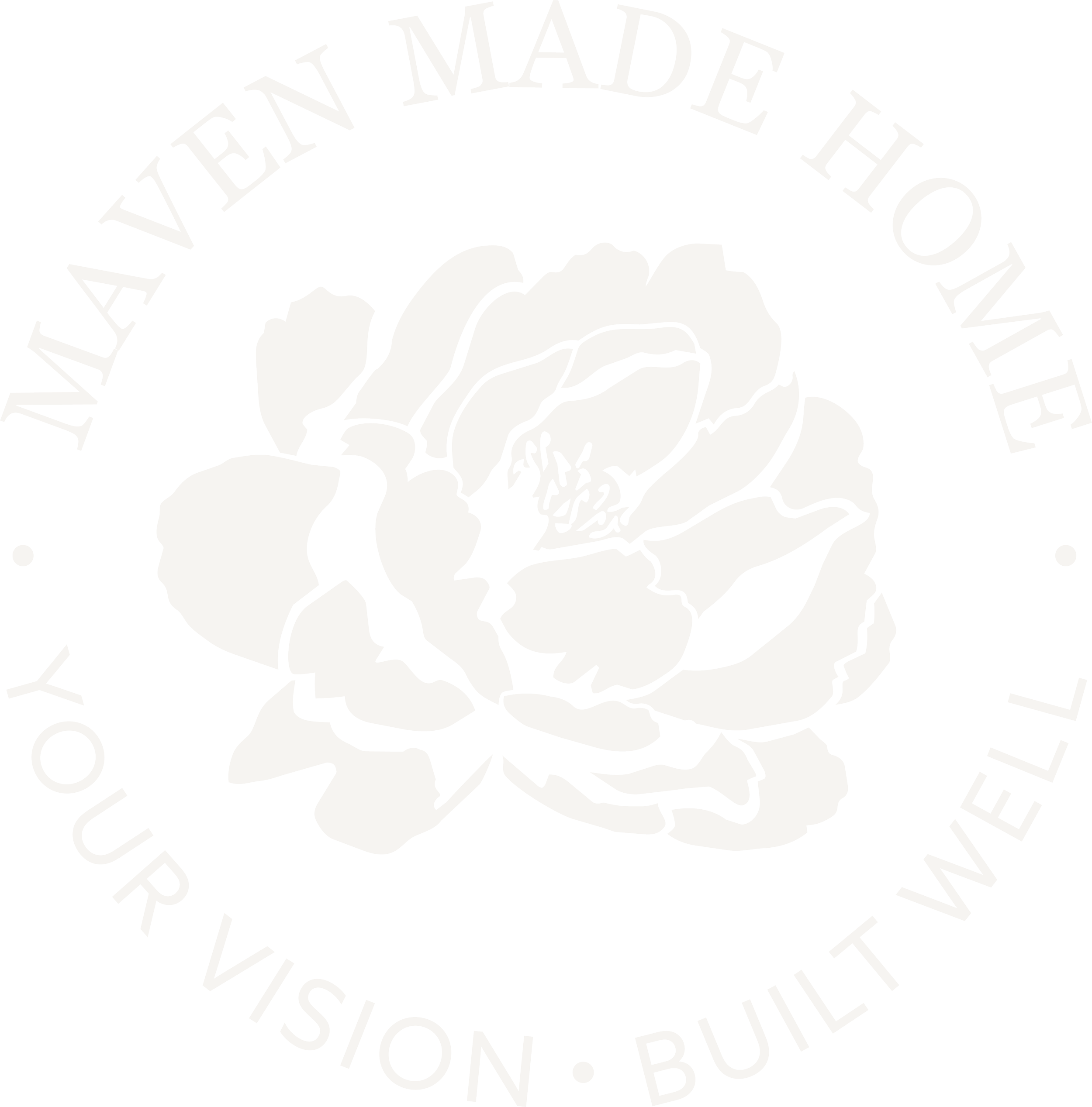 Maven Made Home logo badge, "Your vision, built well," Portland, Oregon