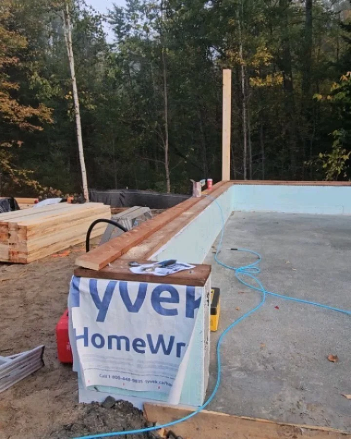 Finished framing our weekend project, 4 days, 2 weekends, VERY satisfied. If you have something you need done and don't want to wait weeks for it to start, shoot me a message, or call/text me at 705-795-9464, Alternatively you can email me plans and 