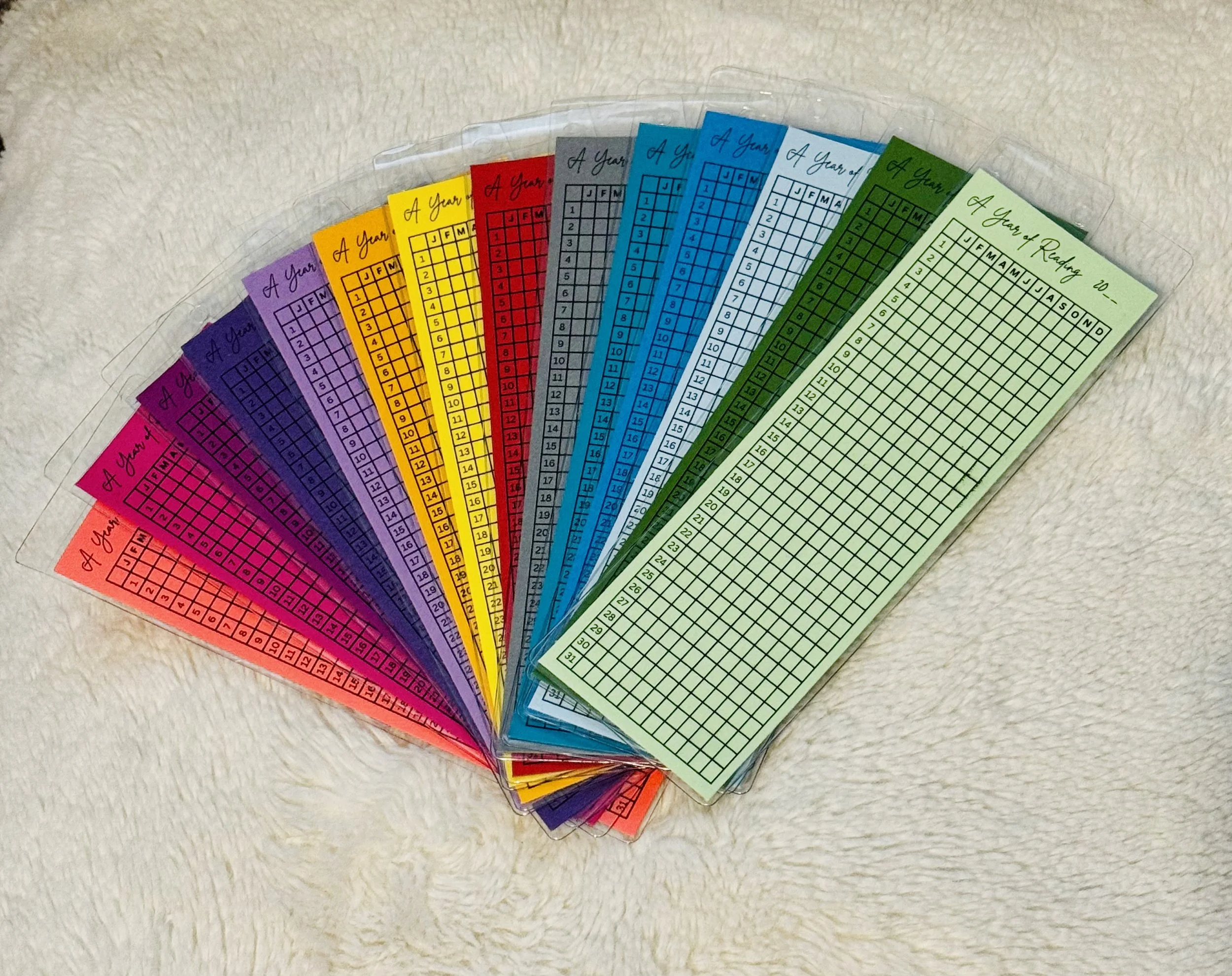 "A Year of Reading" Bookmark