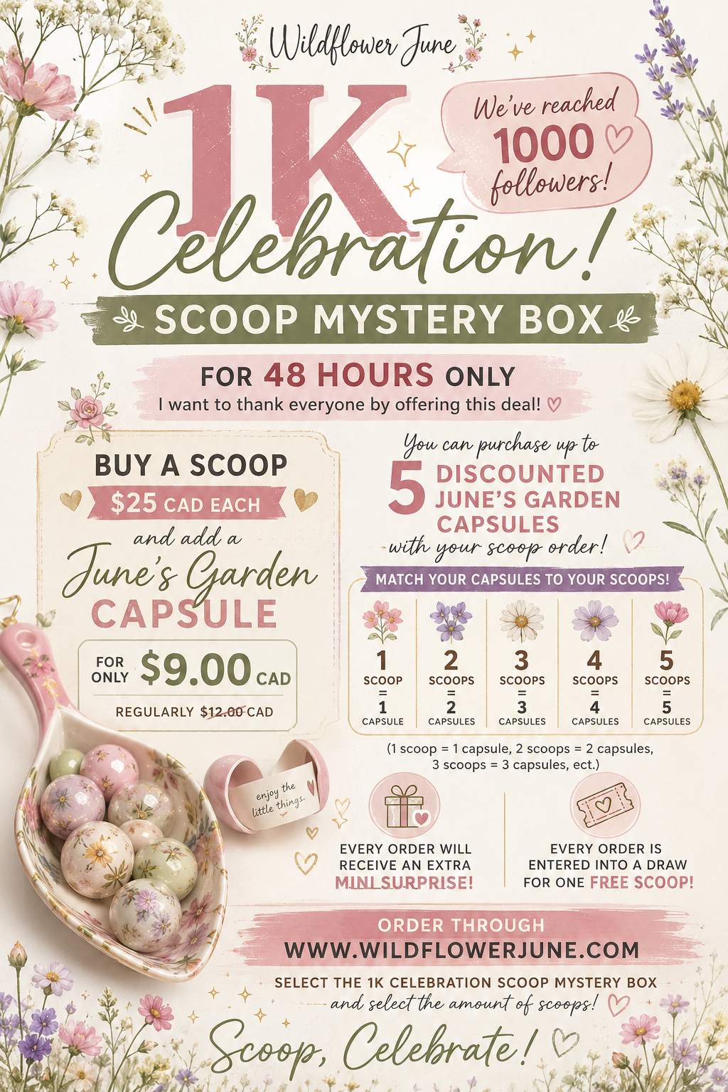 1K Celebration Scoop Mystery Box