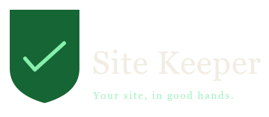The Site Keeper logo