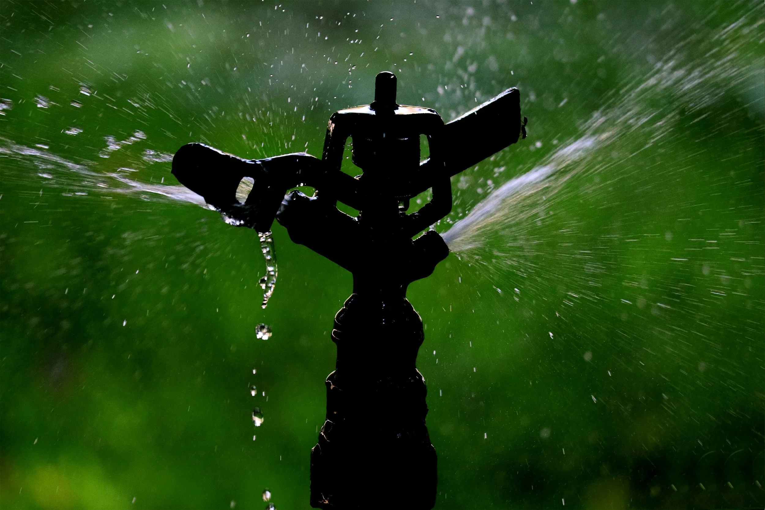 Sprinkler System Head on Services page for GTA Sprinkler Irrigation Company