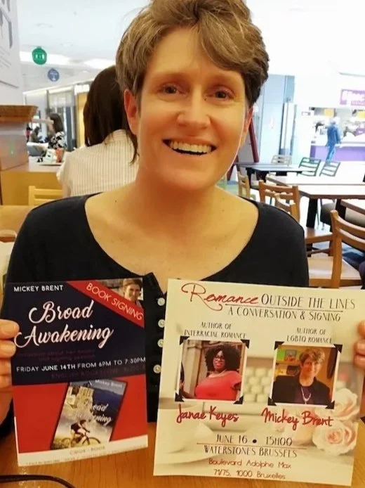 “It’s about time! Update on Mickey’s&nbsp;Broad Awakening book events in Europe, Summer 2019”