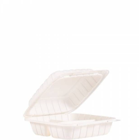 8.5" Plastic Hinged (3-Comp)