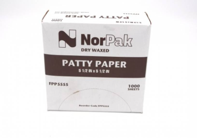 5.5"x5.5" Patty Paper
