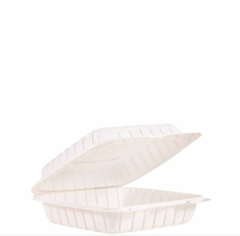 9" Plastic Hinged (1-Comp)