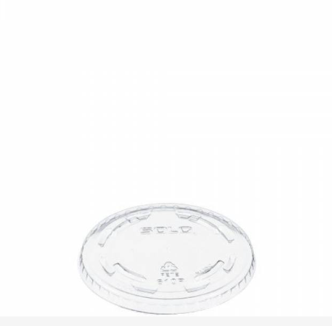 Strawless Flat Clear Lid