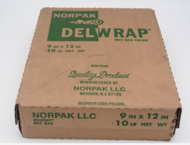 9"x12" Wet Wax Paper
