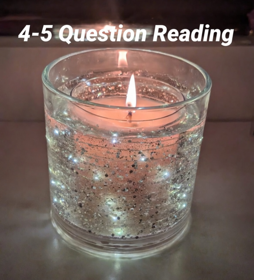 Email or Text Reading Four Question Reading - 7 to 8 card draw