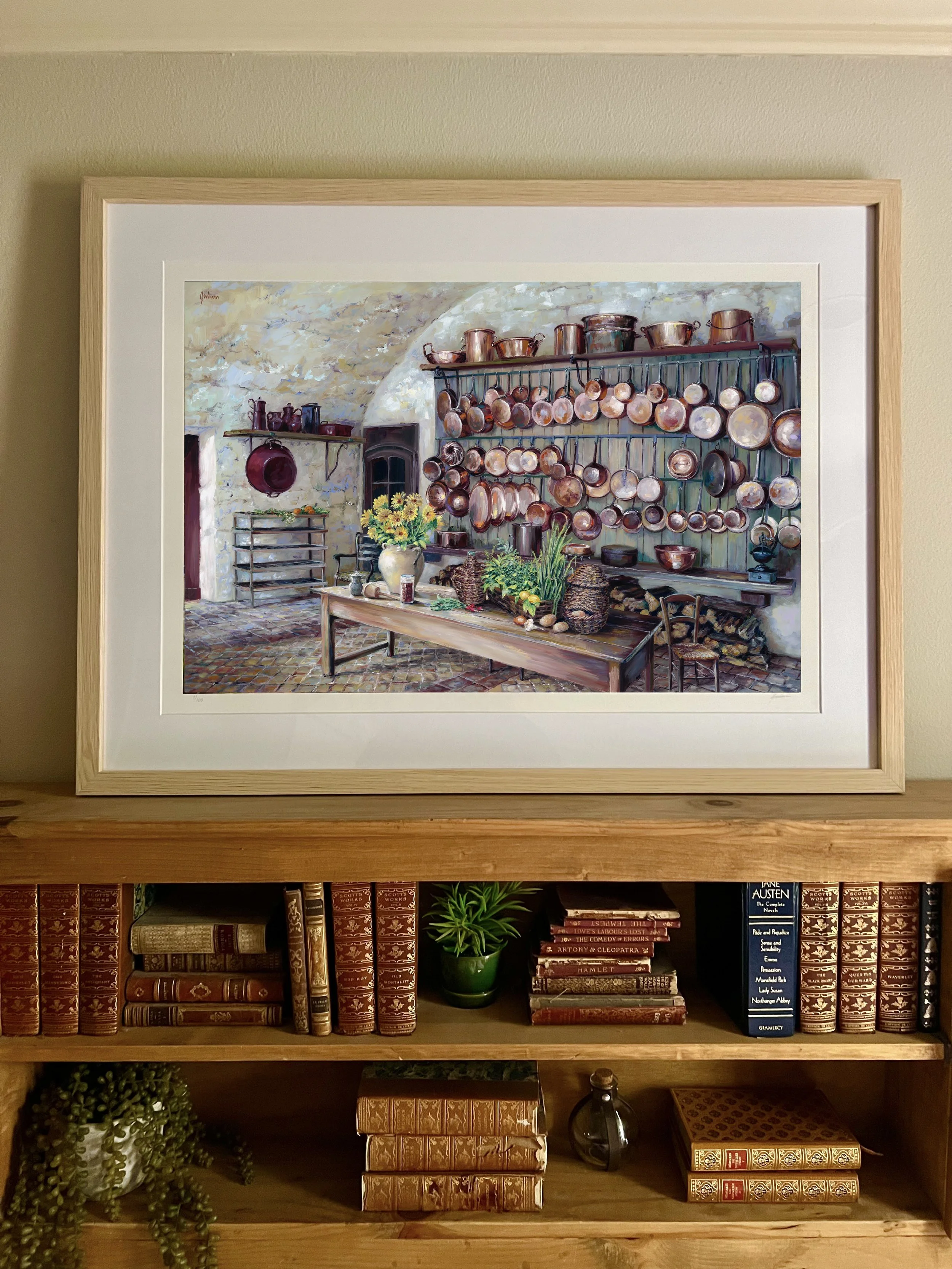 framed chateau bridoire.jpeg