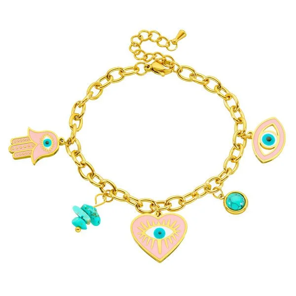 Mystical Charm Gold Bracelet