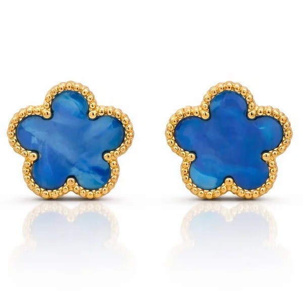 Blue Flower Ring