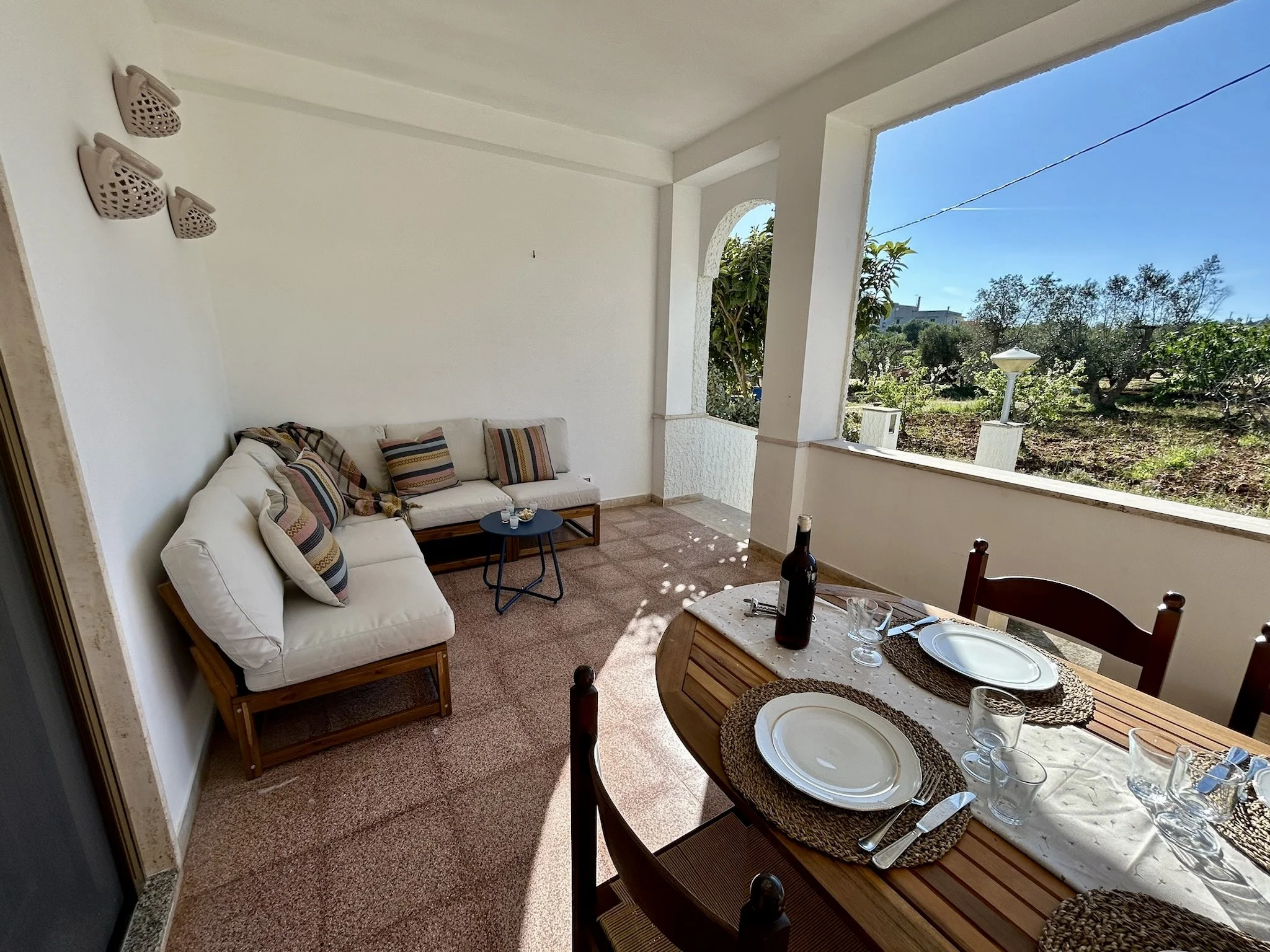 Lazy afternoons on the veranda