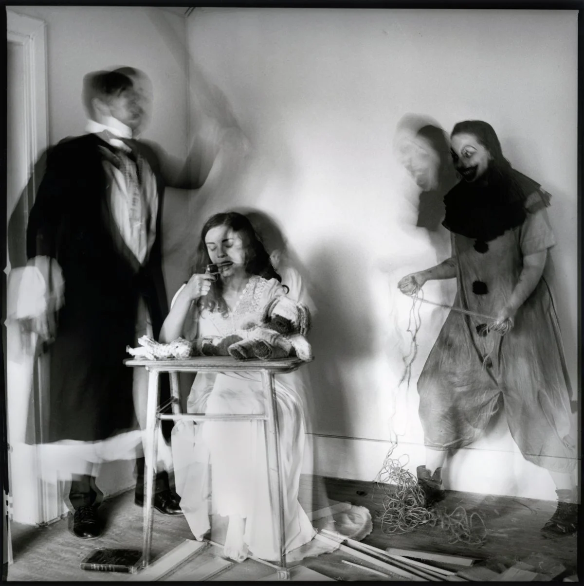 Childhood
self portrait featuring Daphne & Eli
creative direction & character concept: Brittany Markert

2015
Silver gelatin print