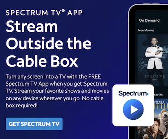 Streaming TV App Landing Page