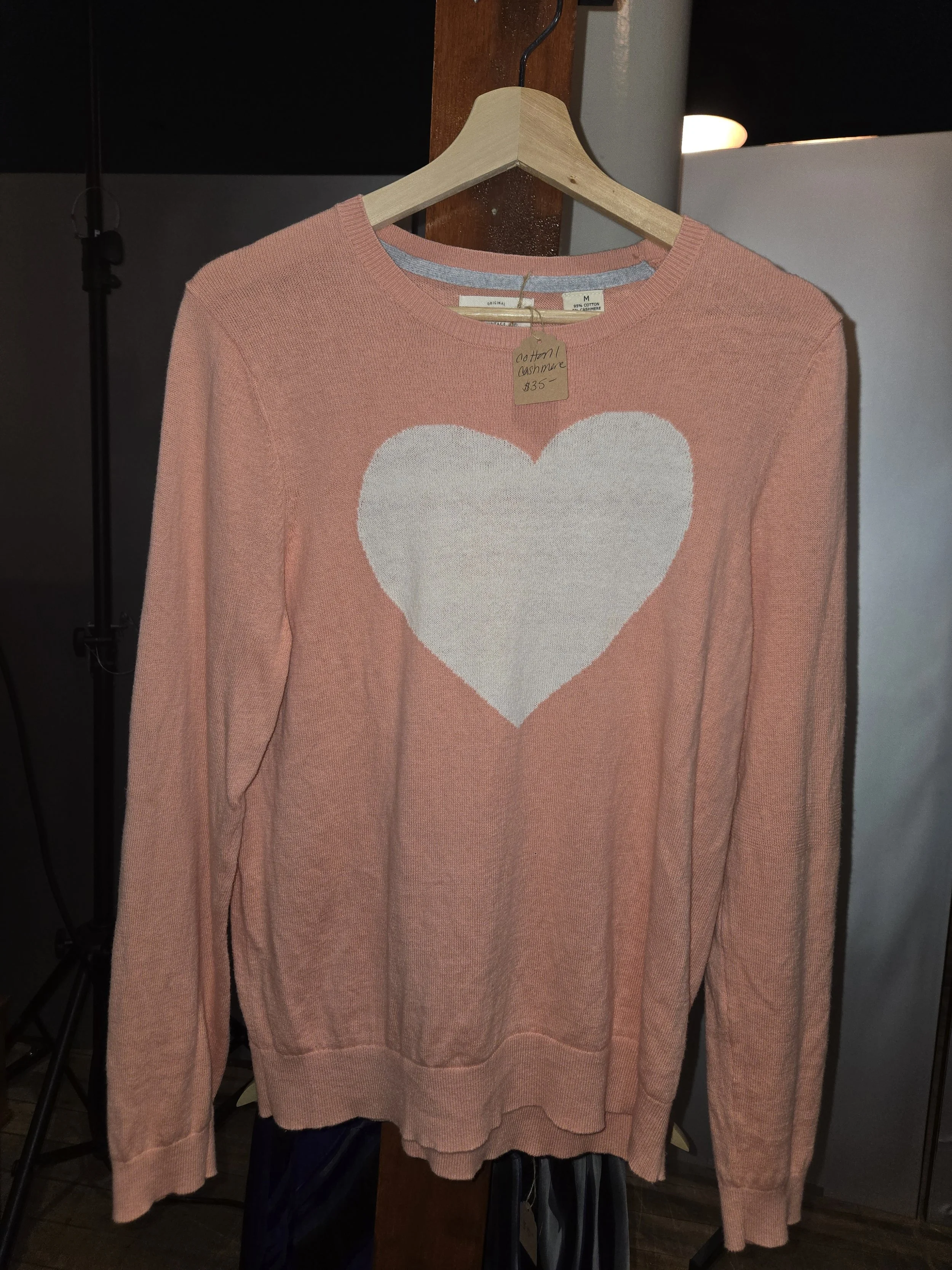 Cotton Cashmere blend Sweater
