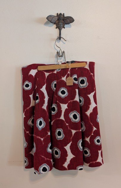 The Limited Poppy Print skirt