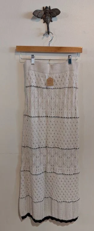 Knit maxi skirt