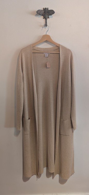 Cotton duster cardigan