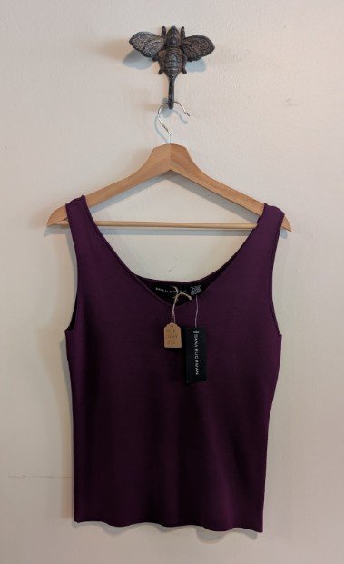 DANA BUCHMAN silk blend tank