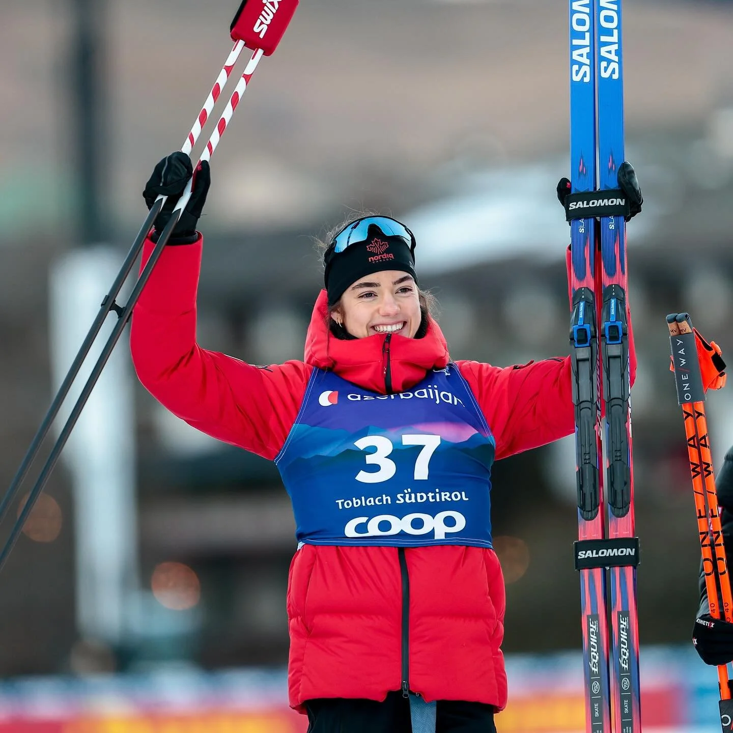 Halfway through my first Tour de Ski and a bigggg World Cup pb for me today! ✨🍾💐 See ya 2025! 👋🏻 📸 @nordicfocus
