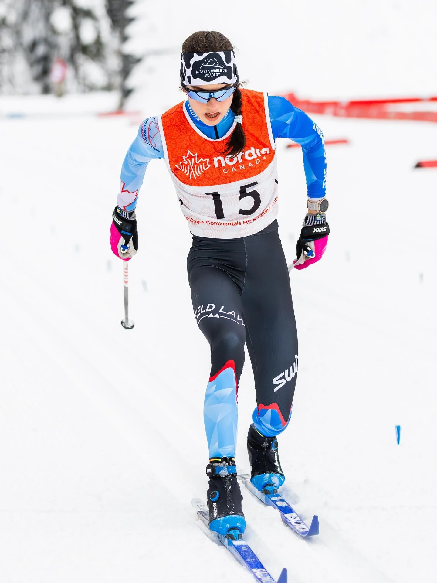Beyond proud and excited to be named to my first Olympic team! 🇨🇦 Thank you so much to @albertaworldcup for all the support and fast skis this week and to all of the amazing @sovereignlake volunteers for putting on Olympic trials on short notice!