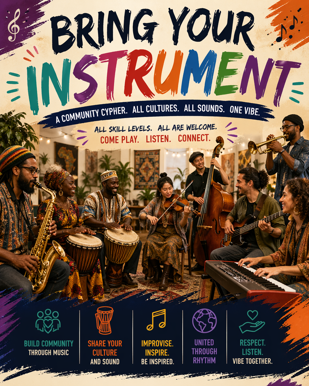 BRING YOUR INSTRUMENT