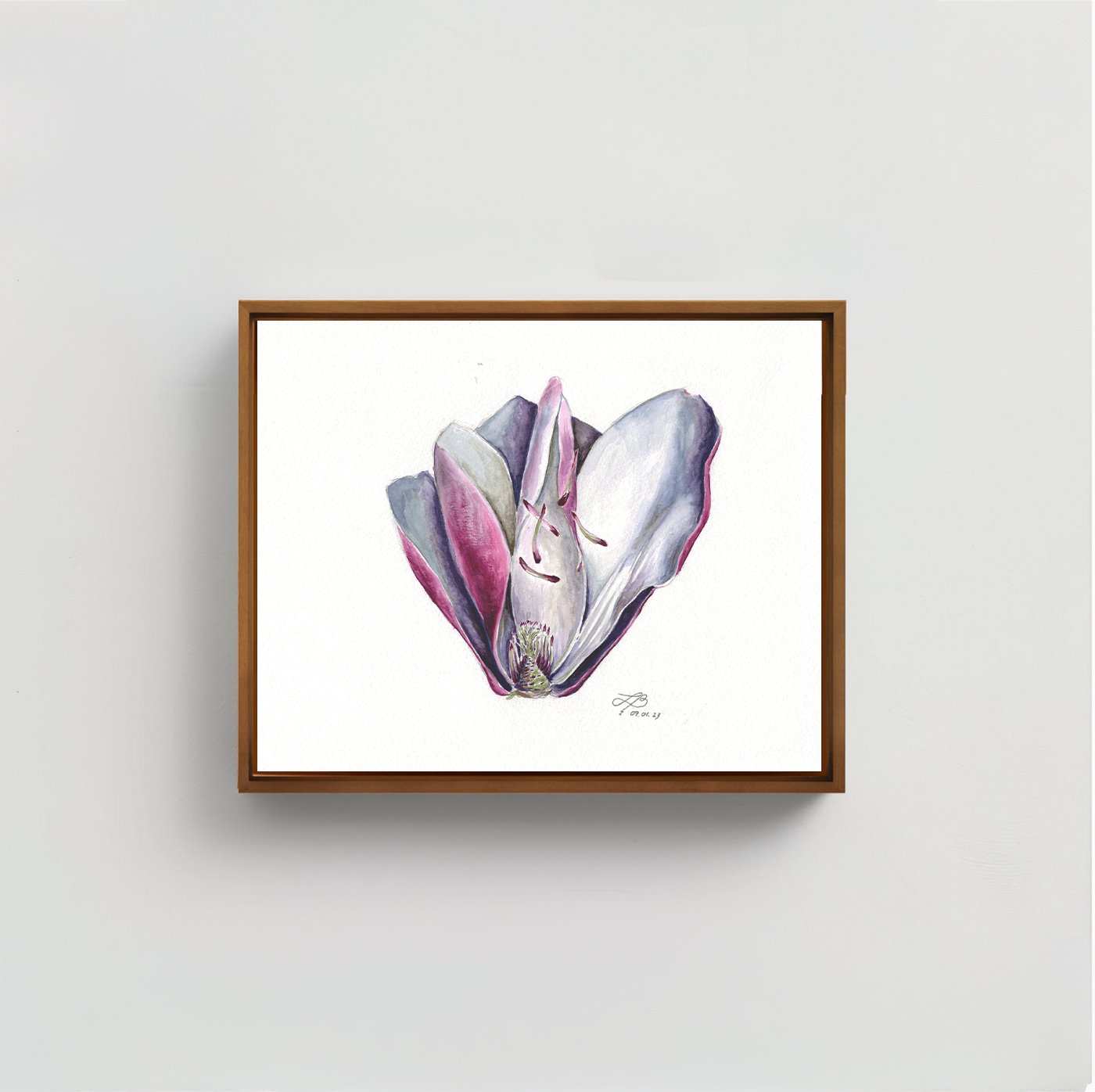 Magnolia | Watercolor on Paper | 9 x 12 inches