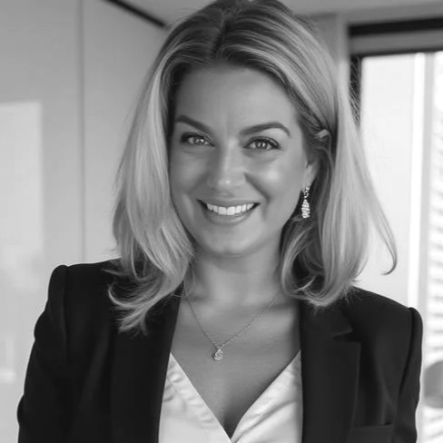 llyssa DelPiano, senior marketing strategist, working on a client project