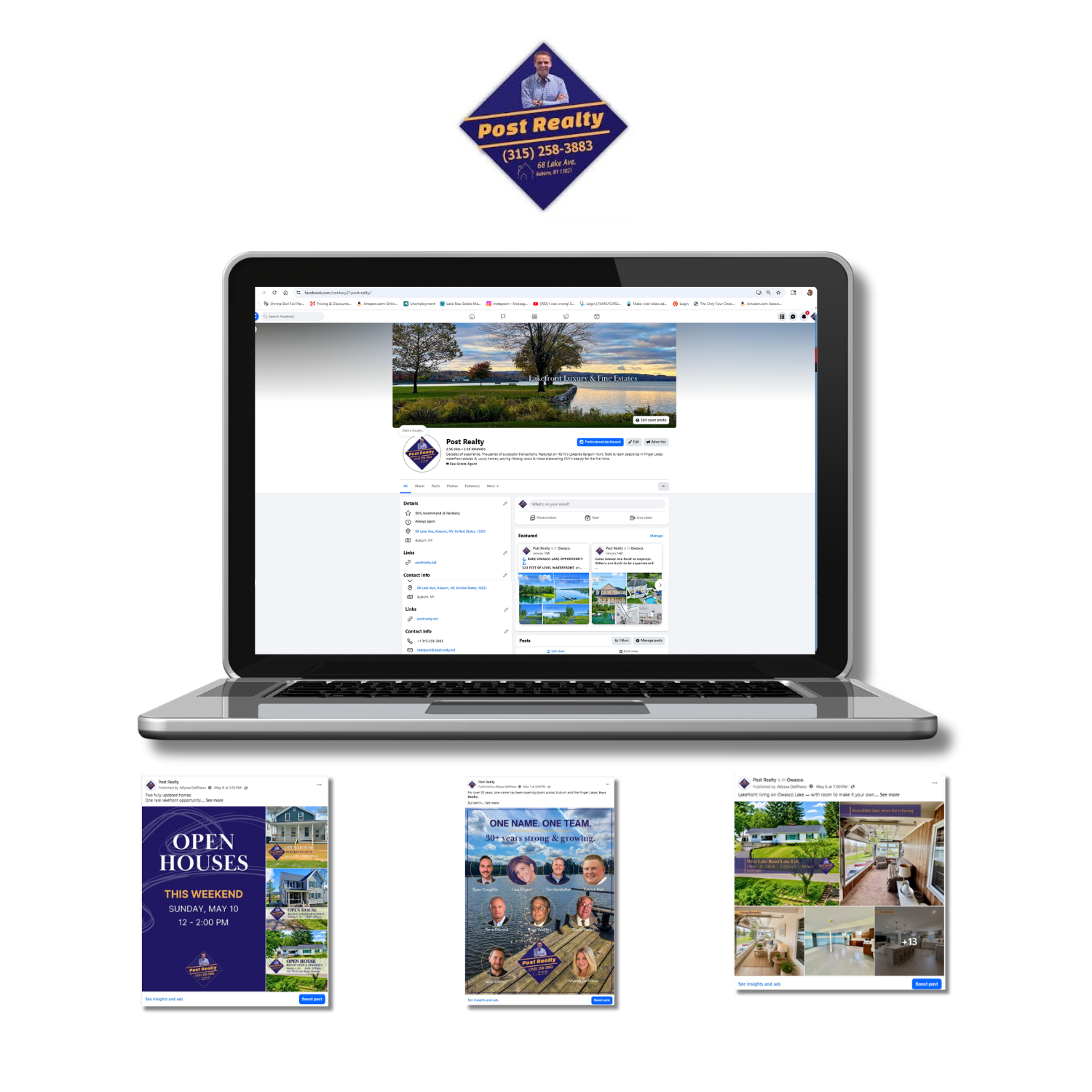 Post Realty Social Media