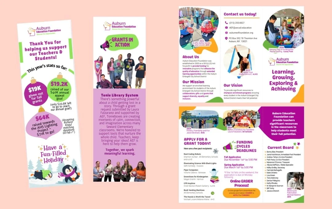 Auburn Education Foundation Print Materials