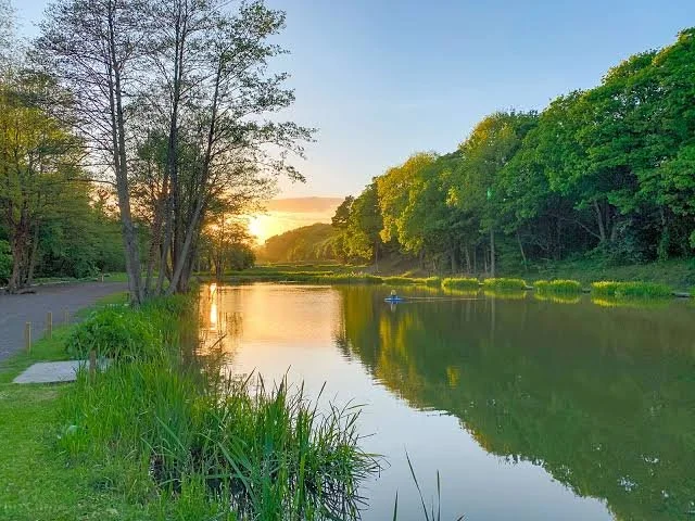 Fishing at Barlow Country Club
