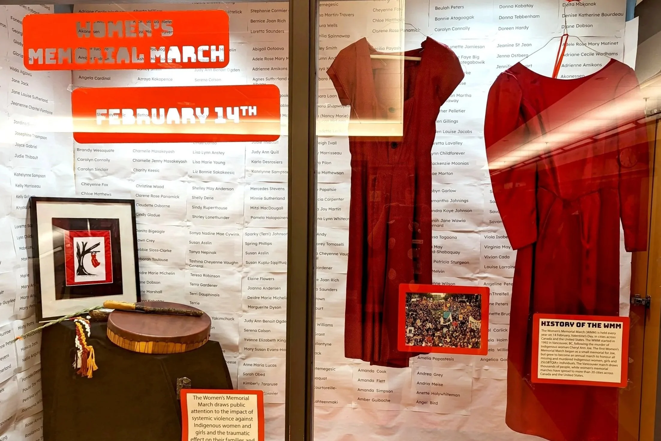 red dress march