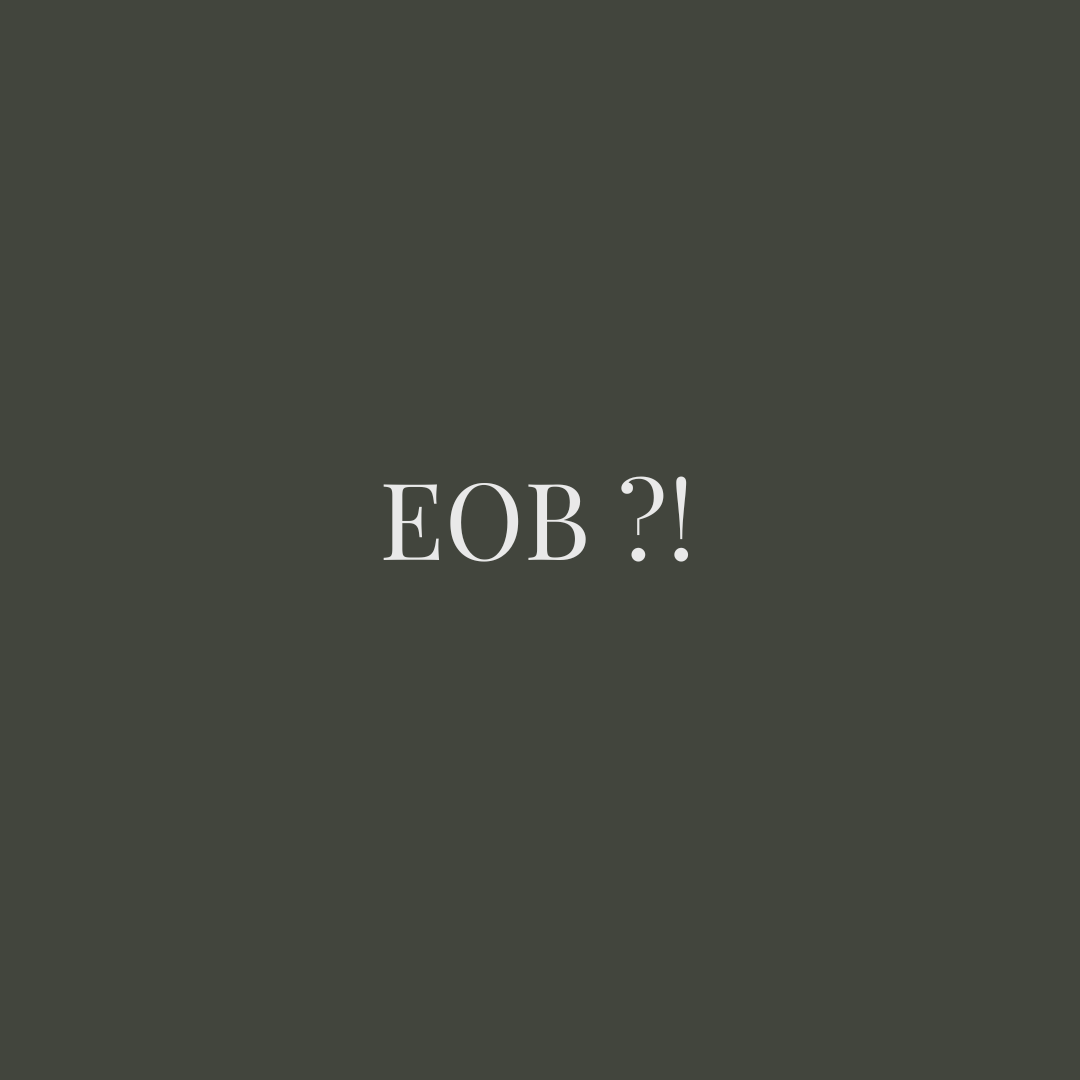 explanation of benefits (EOB) explained