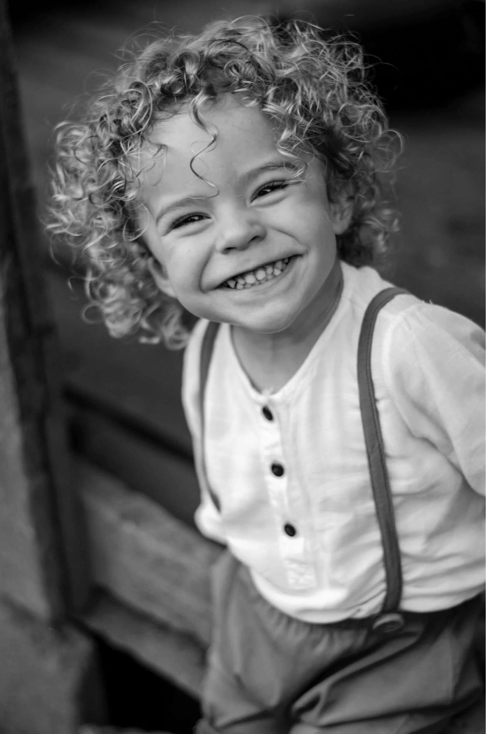 Adorable smiling 6-year-old