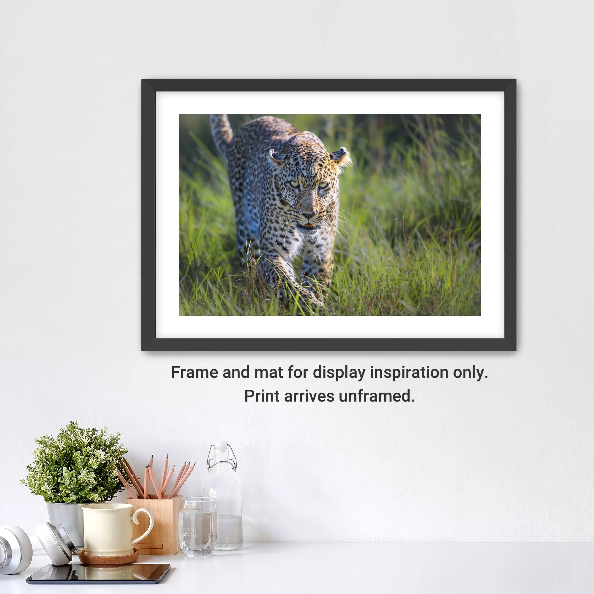 TheLeopardStare-Framed-FineArt-WhiteMat-cap.jpg