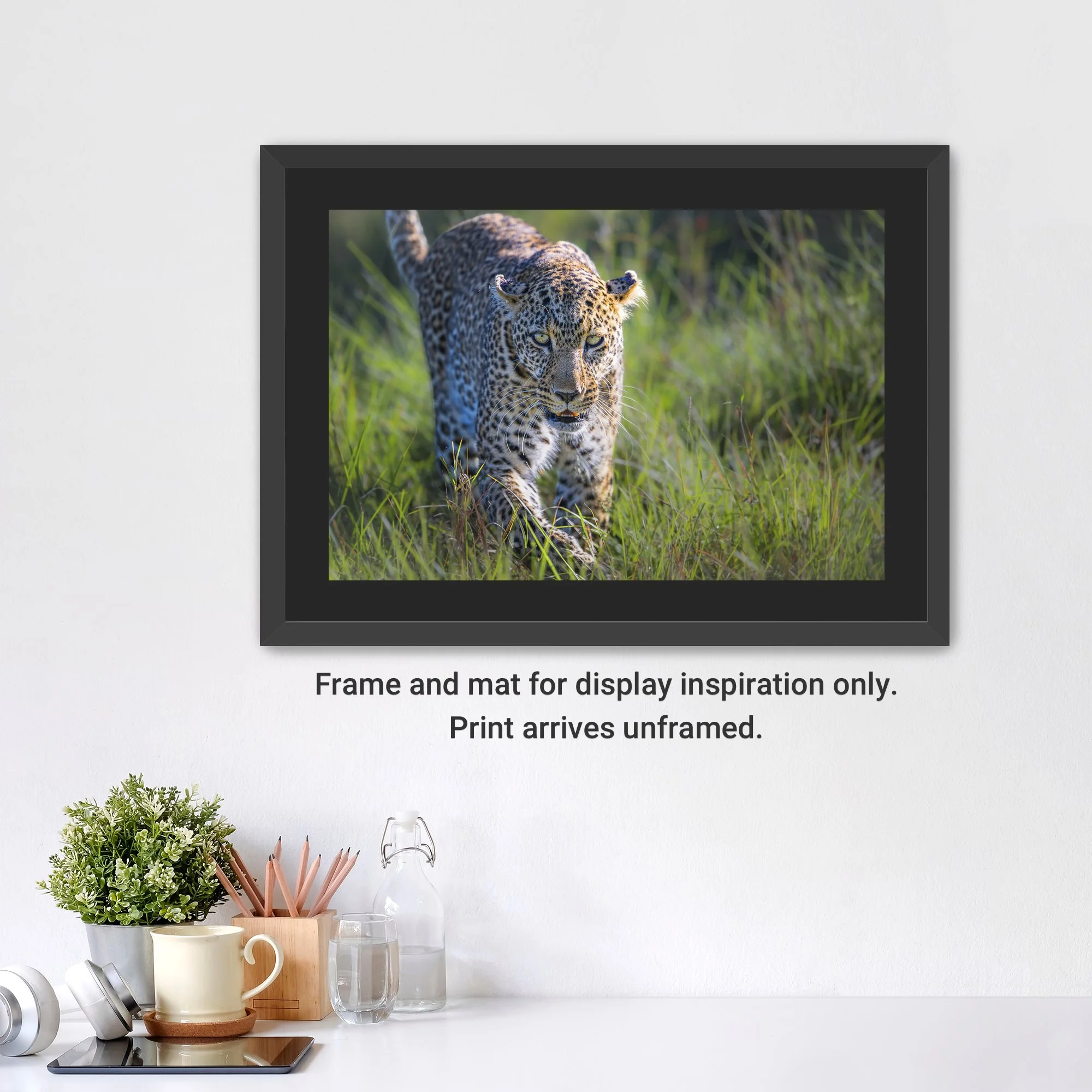 TheLeopardStare-Framed-FineArt-BlackMat-cap.jpg