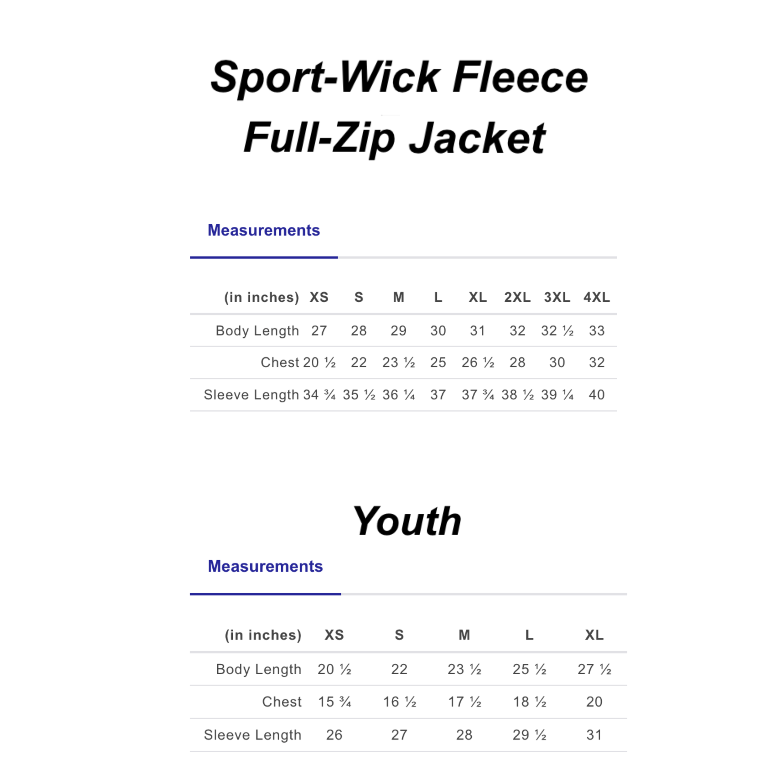 K1 Karate - Full zip Jacket measurements.png