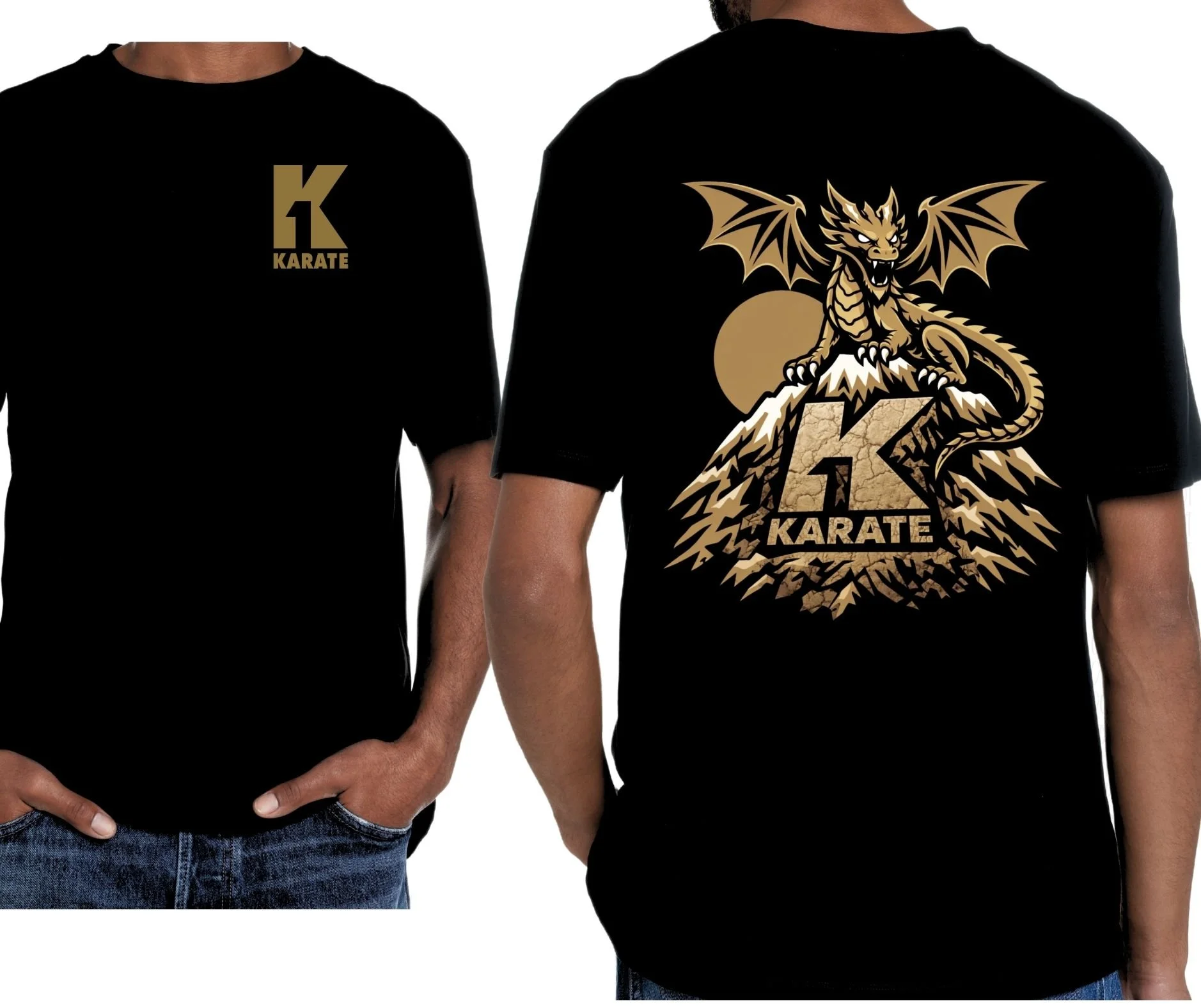 Dragon T-Shirt Mock-Up Black Dragon Mountain.jpg