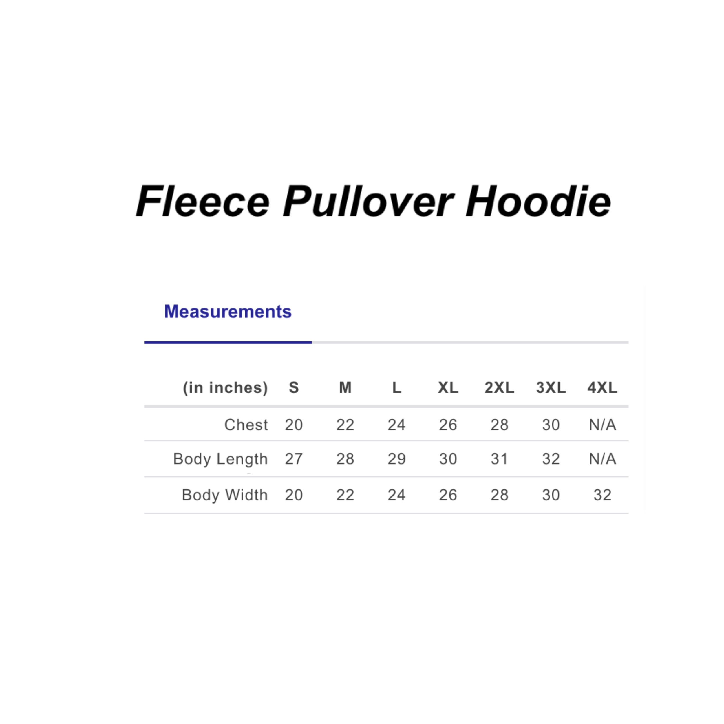 K1 Karate - hoodie measurement .png