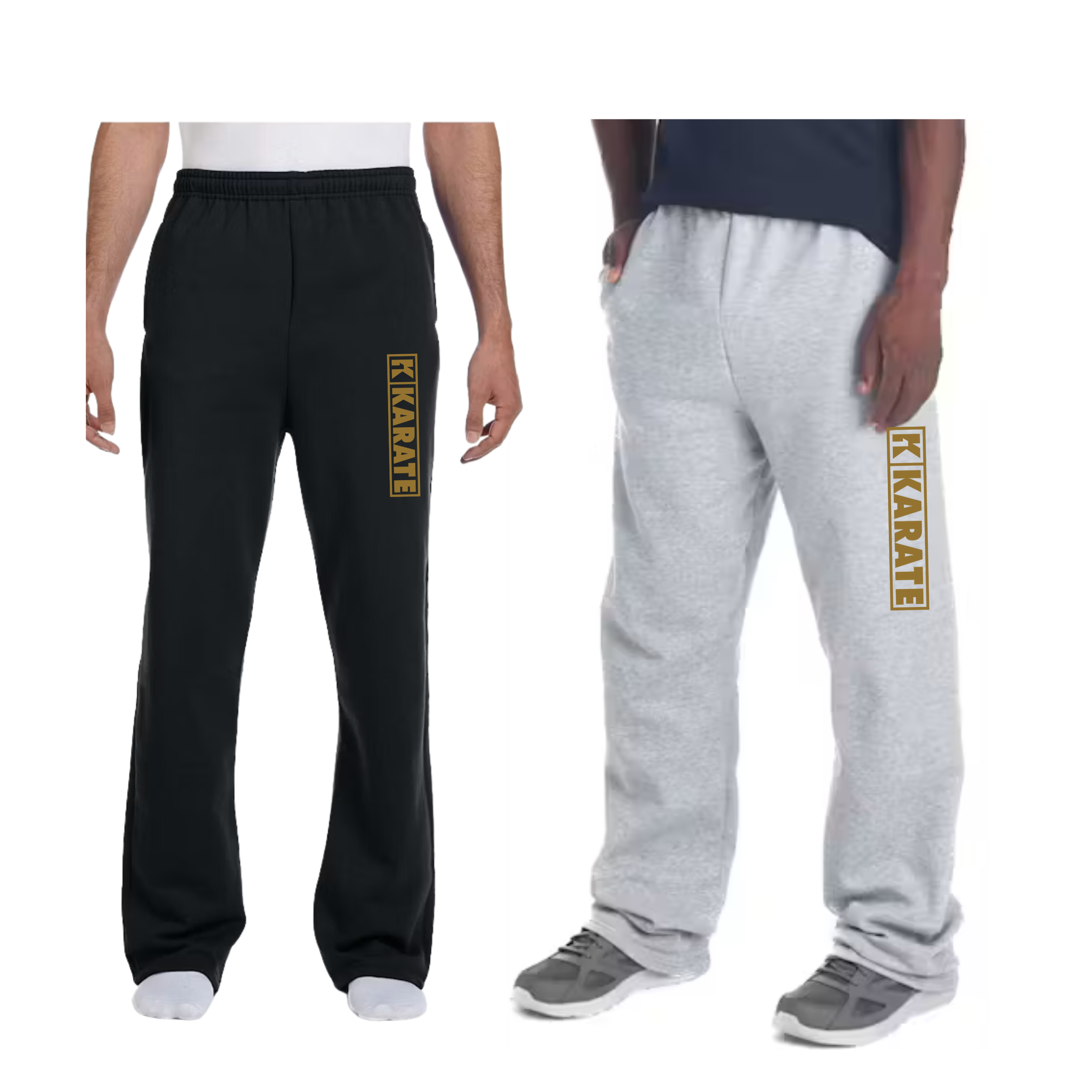 K1 Open Bottom Sweatpants
