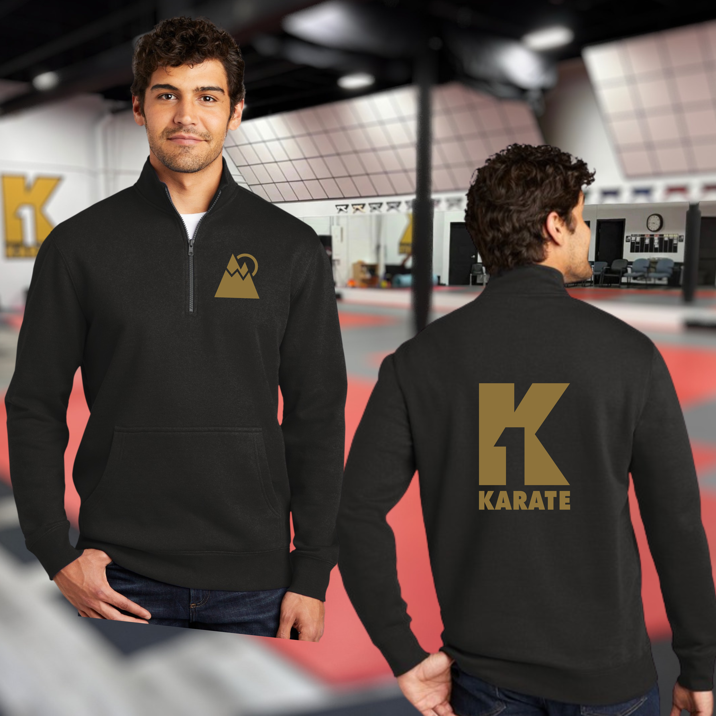 K1 Karate - 1/4 Zip Pull Over