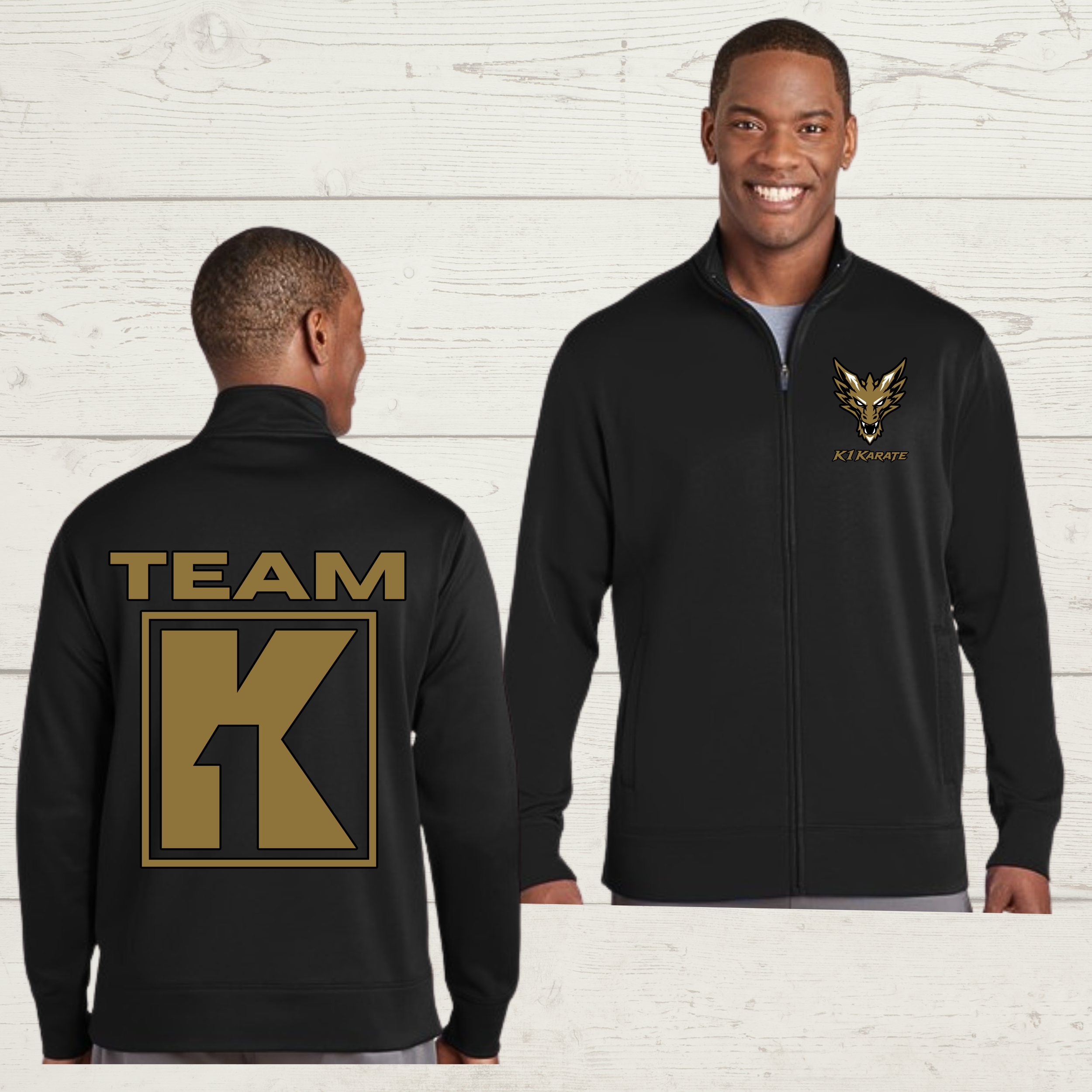 Team K1 Full Zip Track Jacket
