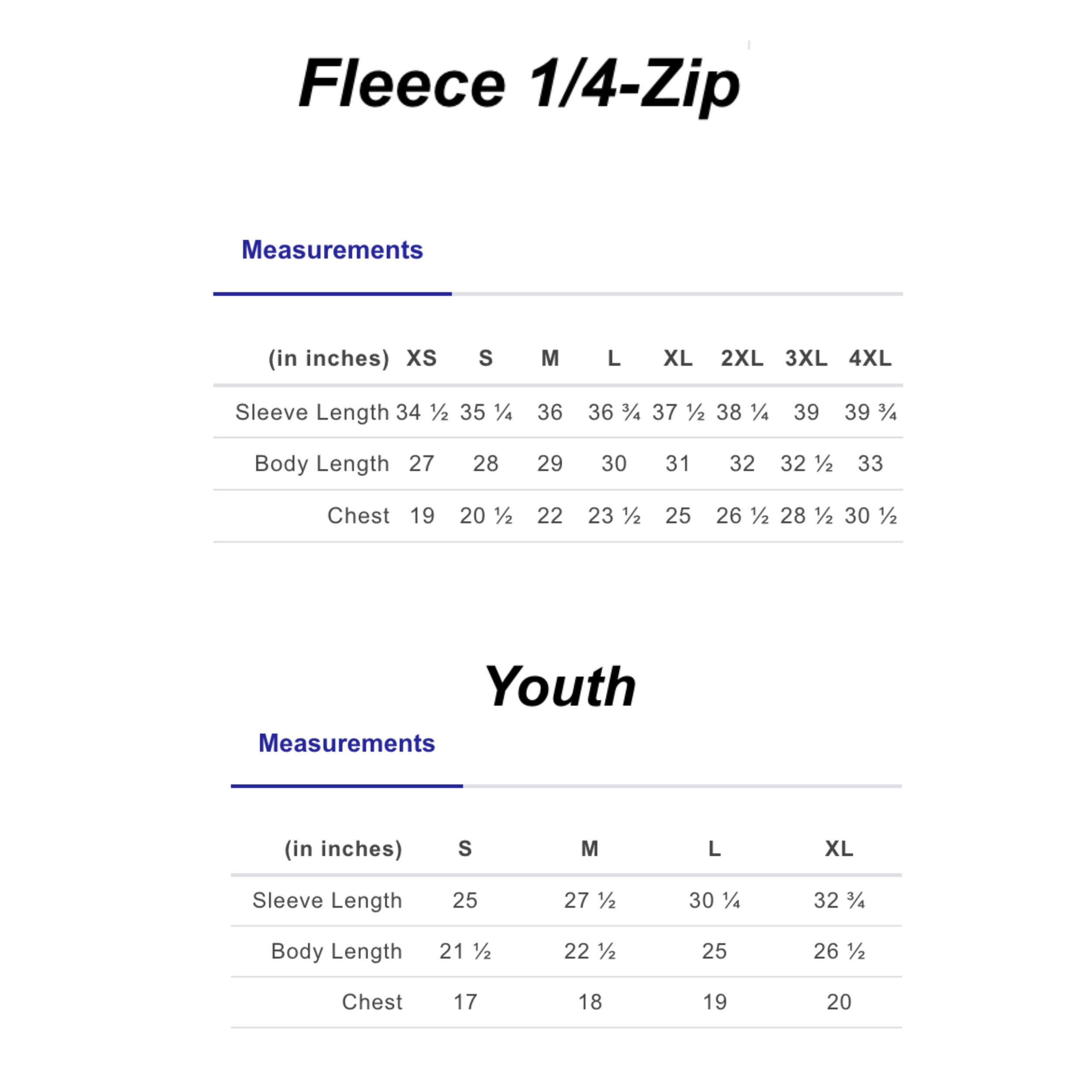 K1 Karate 1:4 Zip measurement.png