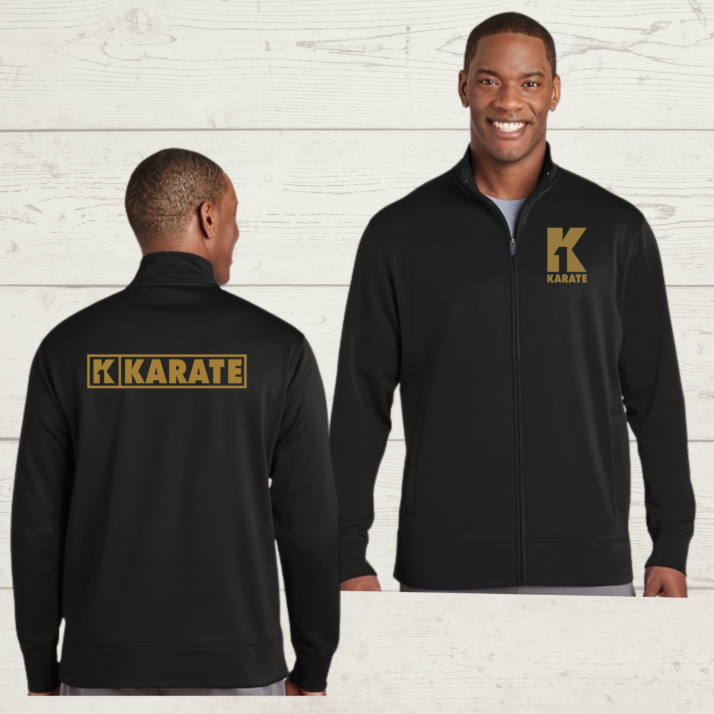 K1 Karate Full Zip Track Jacket