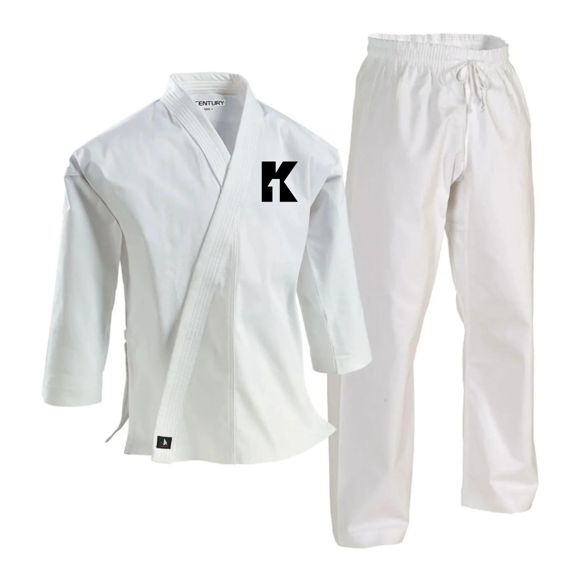 K1 Embroidered White Uniform (Red Belts and Above)
